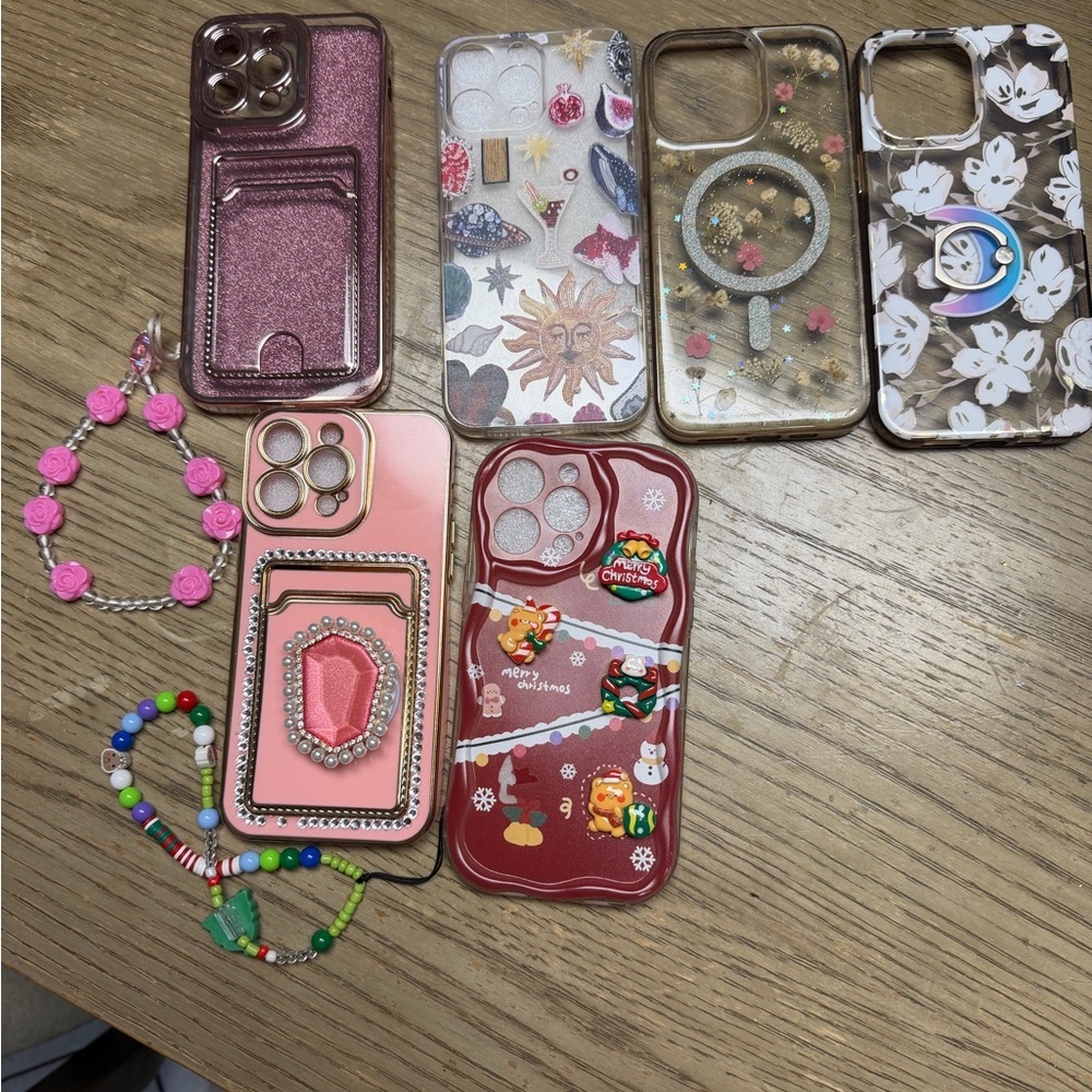 Bundle of 5 iPhone 14 Pro Max Cases
